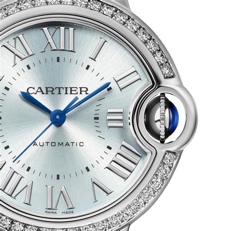 cartier ballon bleu 33mm automatic.